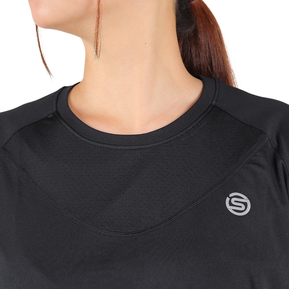 スキンズ（SKINS）（レディース）半袖Tシャツ レディース 3 ウイメンズ ショートスリーブ 182-20345-019