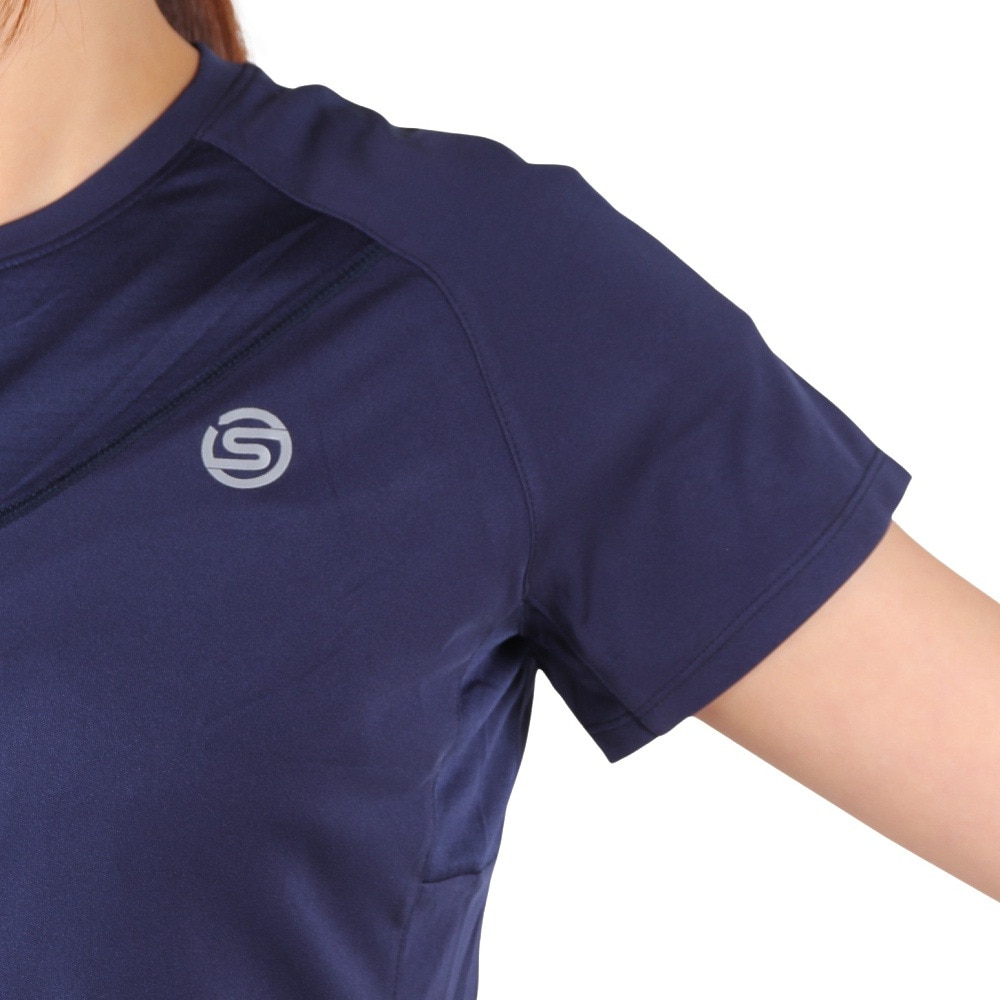 スキンズ（SKINS）（レディース）半袖Tシャツ レディース  182-20345-098