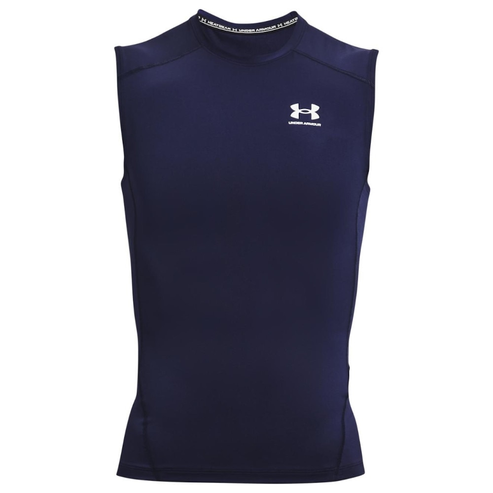 アンダーアーマー（UNDER ARMOUR）（メンズ）ヒートギア 夏向け コンプレッション スリーブレス シャツ 1361522 410 速乾 タンクトップ