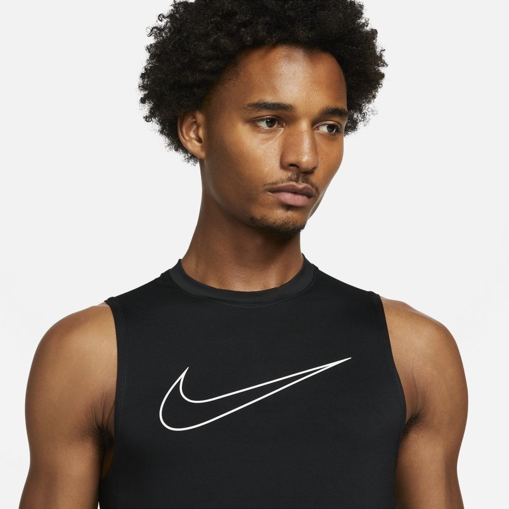 ナイキ(NIKE)(メンズ)プロ Dri-FIT タイト フィット スリーブレス トップ DD1989-010 メンズ 速乾 スポーツ用品はスーパースポーツゼビオ ナイキ ドライ ノースリーブ スリーブレス シャツ グレー L