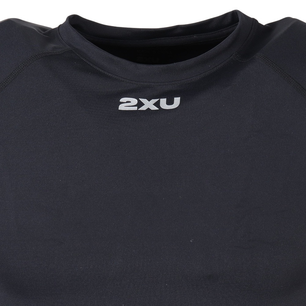 ツー・タイムズ・ユー（2XU）（メンズ）コンプレッション スリーブレストップ MA6400A-BLK/SIL
