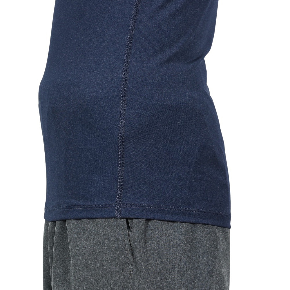 ナイキ（NIKE）（メンズ）タンクトップ 速乾 ネイビー ドライフィット ノースリーブ フィットネストップ FB7915-451