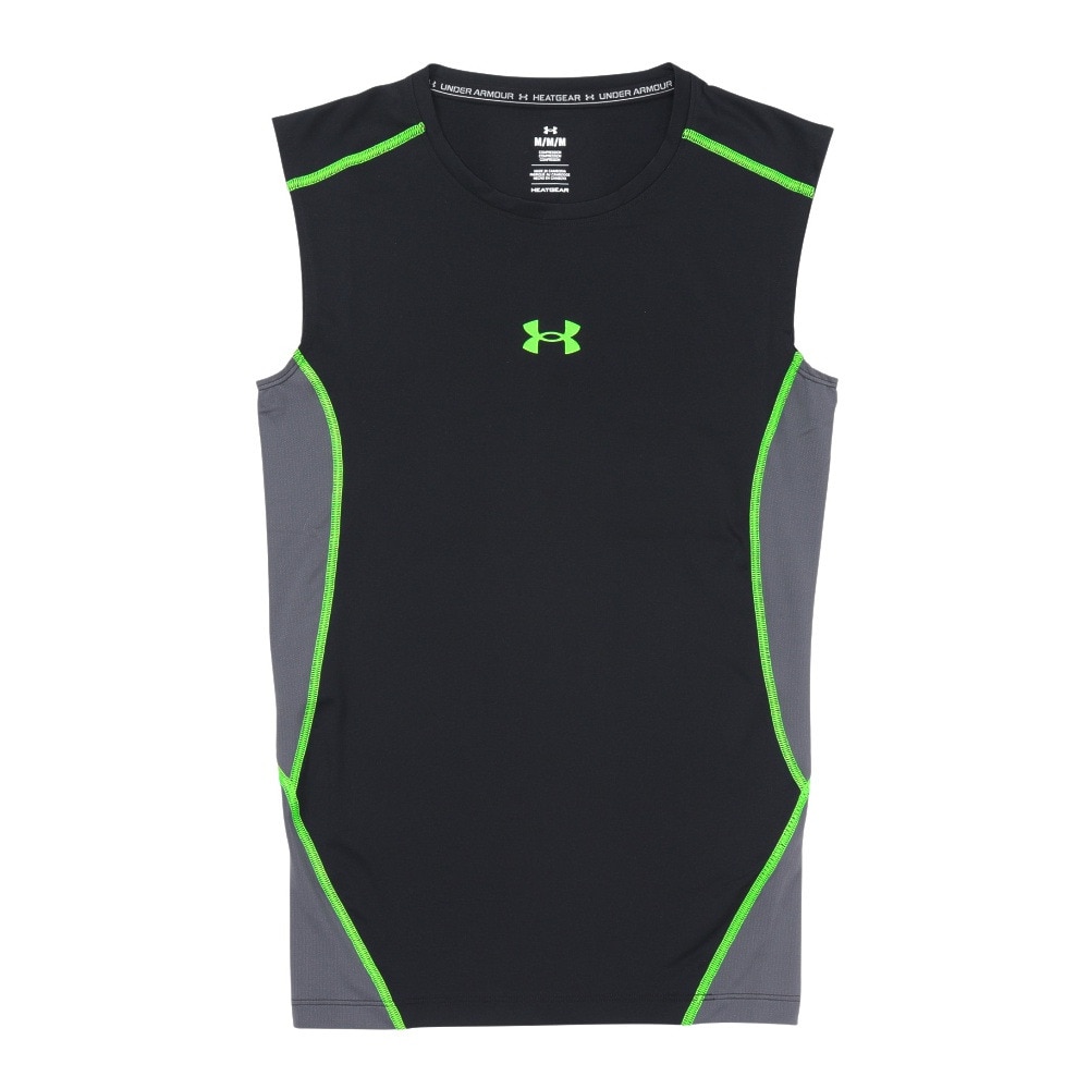 アンダーアーマー（UNDER ARMOUR）（メンズ）ヒートギアアーマー ノベルティ スリーブレス シャツ 6007614 001