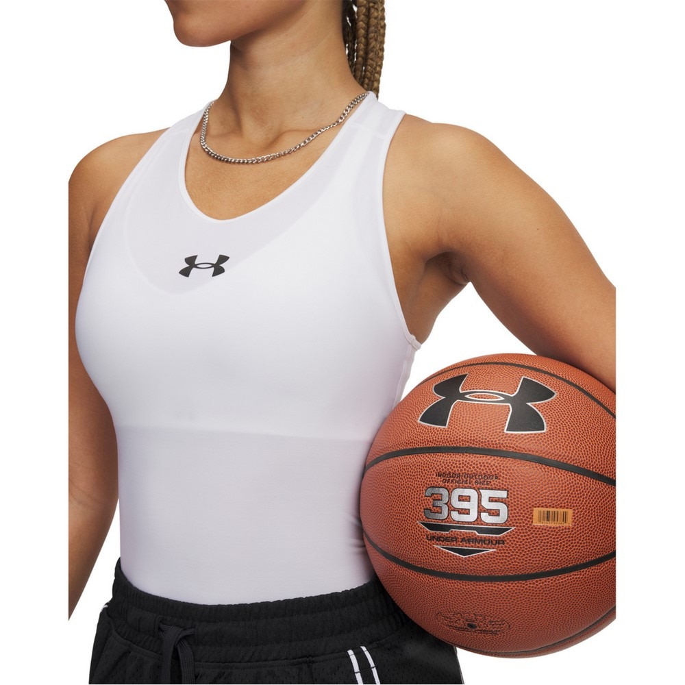 アンダーアーマー（UNDER ARMOUR）（レディース）ヒートギア コンプレッション タンク 1389832 100