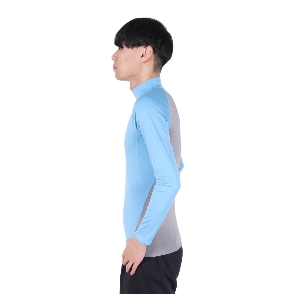 アンダーアーマー（UNDER ARMOUR）（メンズ）ヒートギア 長袖モックシャツ 1359035 136