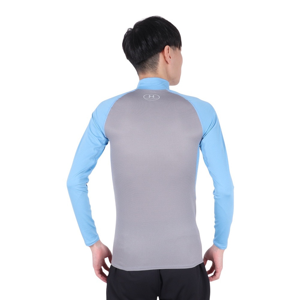 アンダーアーマー（UNDER ARMOUR）（メンズ）ヒートギア 長袖モックシャツ 1359035 136
