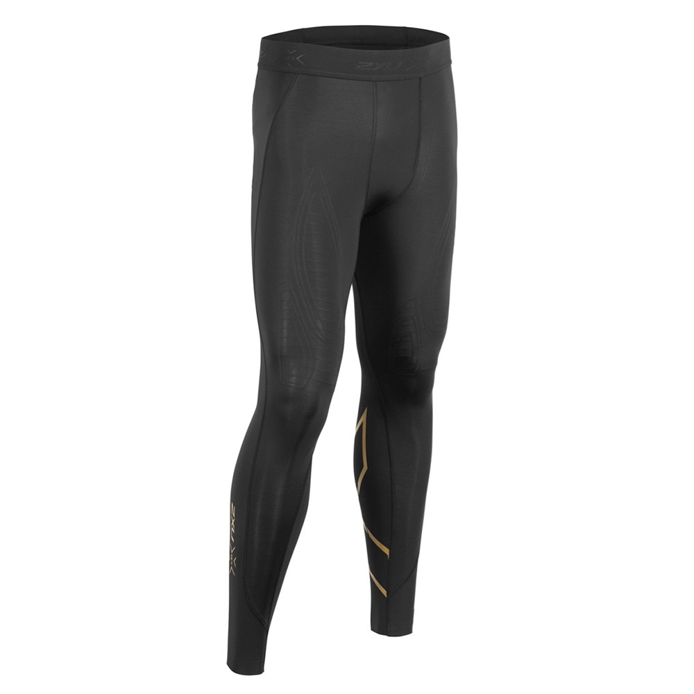 ２ＸＵ MCSクロストレ コンプレッションタイツ MA5365B-BLK/GLD Ｓ 218 ウェア