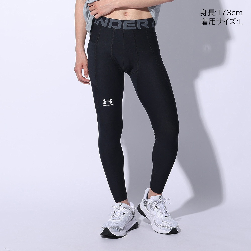 アンダーアーマー（UNDER ARMOUR）（メンズ）着圧 コンプレッション トレーニングレギンス ヒートギア(夏向け) 1361586 001 速乾