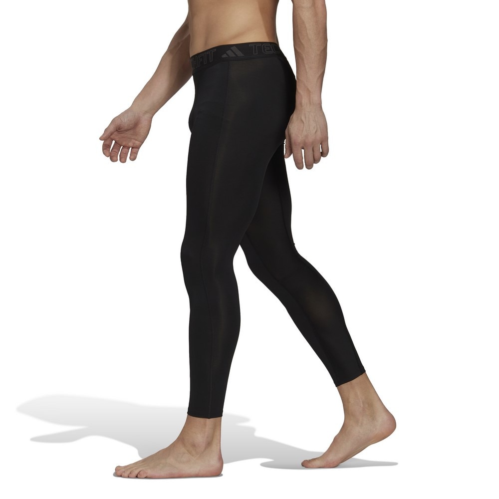 アディダス（adidas）（メンズ）タイツ 吸湿 ブラック 黒 テックフィット AEROREADY ロングタイツ QY567-HM6061