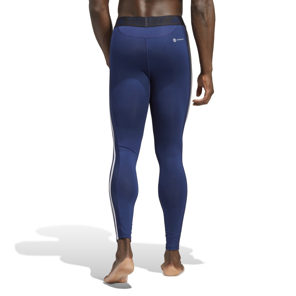アディダス（adidas）（メンズ）パンツ メンズ テックフィット スリーストライプス ロングタイツ WH775-IC2171  スポーツ用品はスーパースポーツゼビオ
