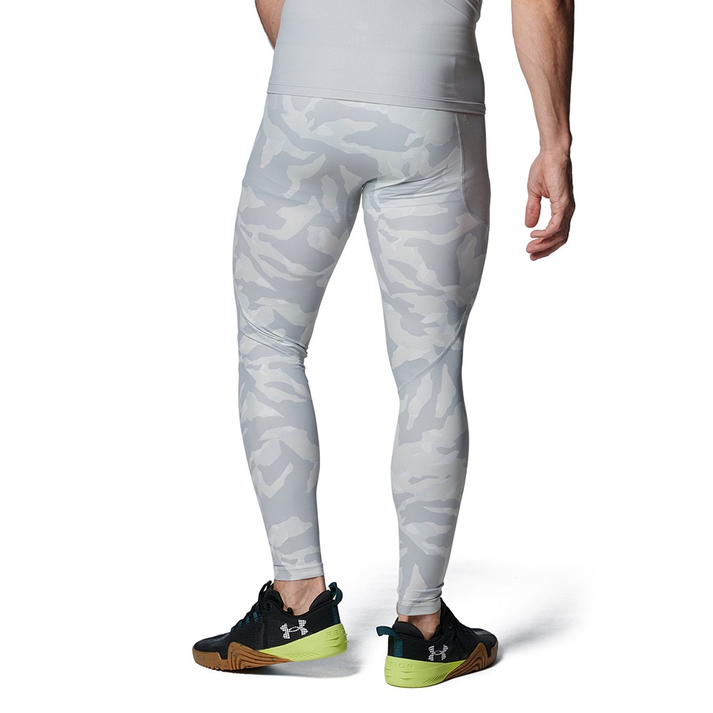 アンダーアーマー（UNDER ARMOUR）（メンズ）タイツ 抗菌防臭 ストレッチ グレー アイソチル ノベルティ レギンス 1384788 011