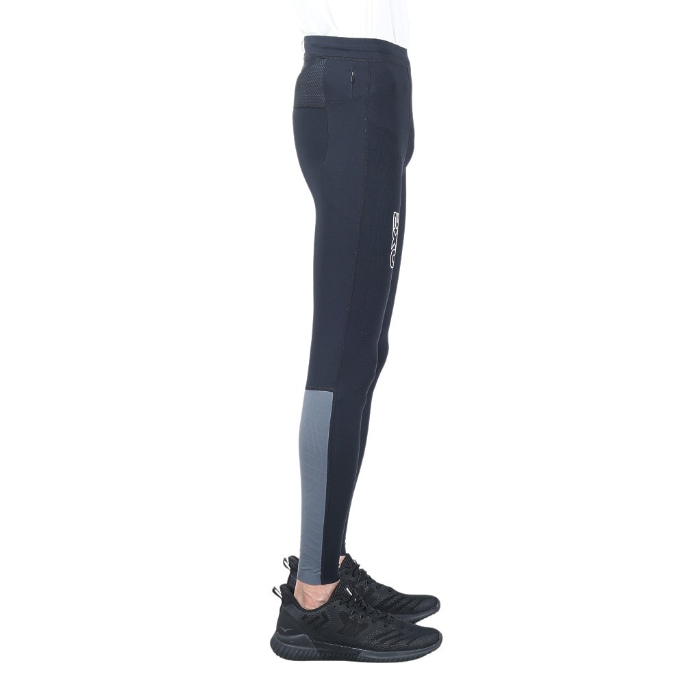 ツー・タイムズ・ユー（2XU）（メンズ）ライトスピード リアクト コンプレッション タイツ MA7049B-BLK/WRF