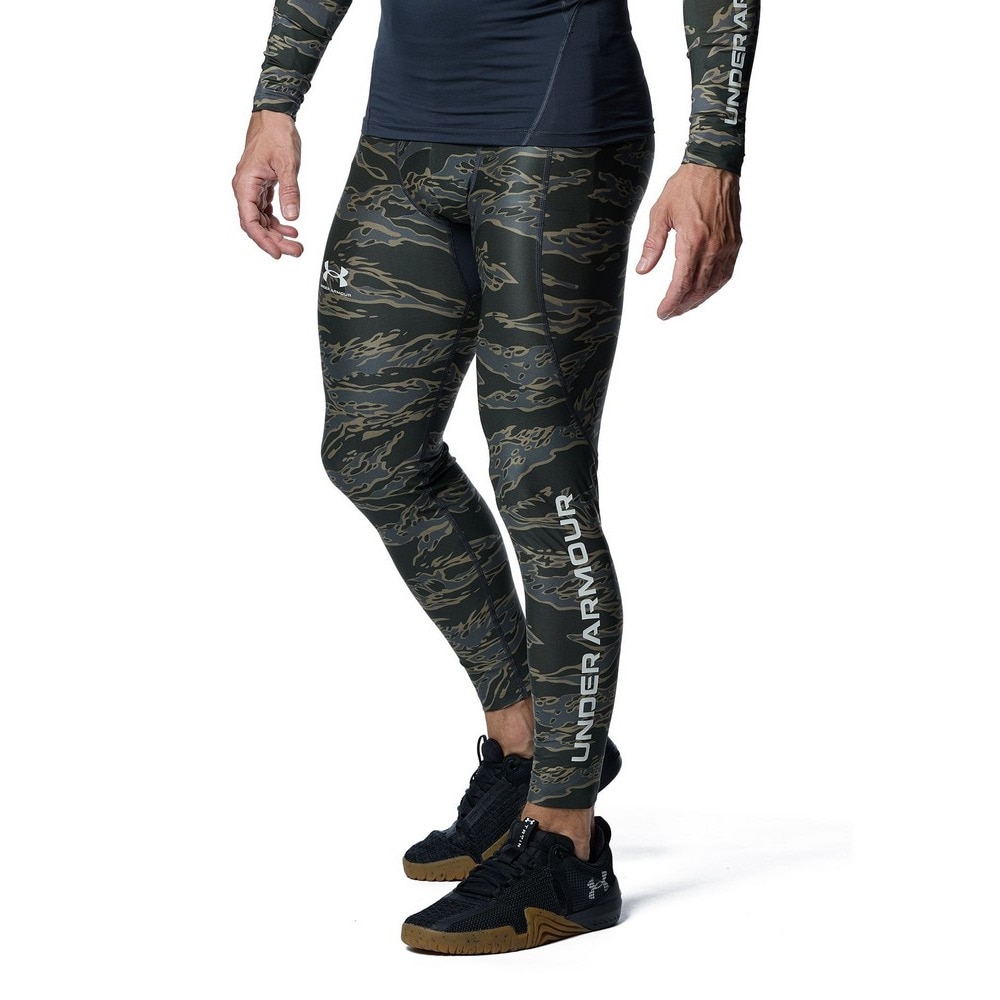 アンダーアーマー（UNDER ARMOUR）（メンズ）ヒートギアアーマー ノベルティ レギンス 1388214 390
