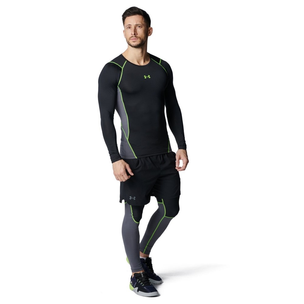 アンダーアーマー（UNDER ARMOUR）（メンズ）ヒートギア アーマー ノベルティ レギンス 6001539 001