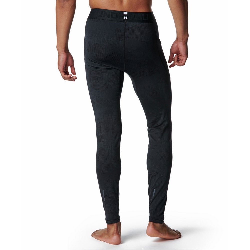 アンダーアーマー（UNDER ARMOUR）（メンズ）モチベート ジャカード レギンス 6007381 001