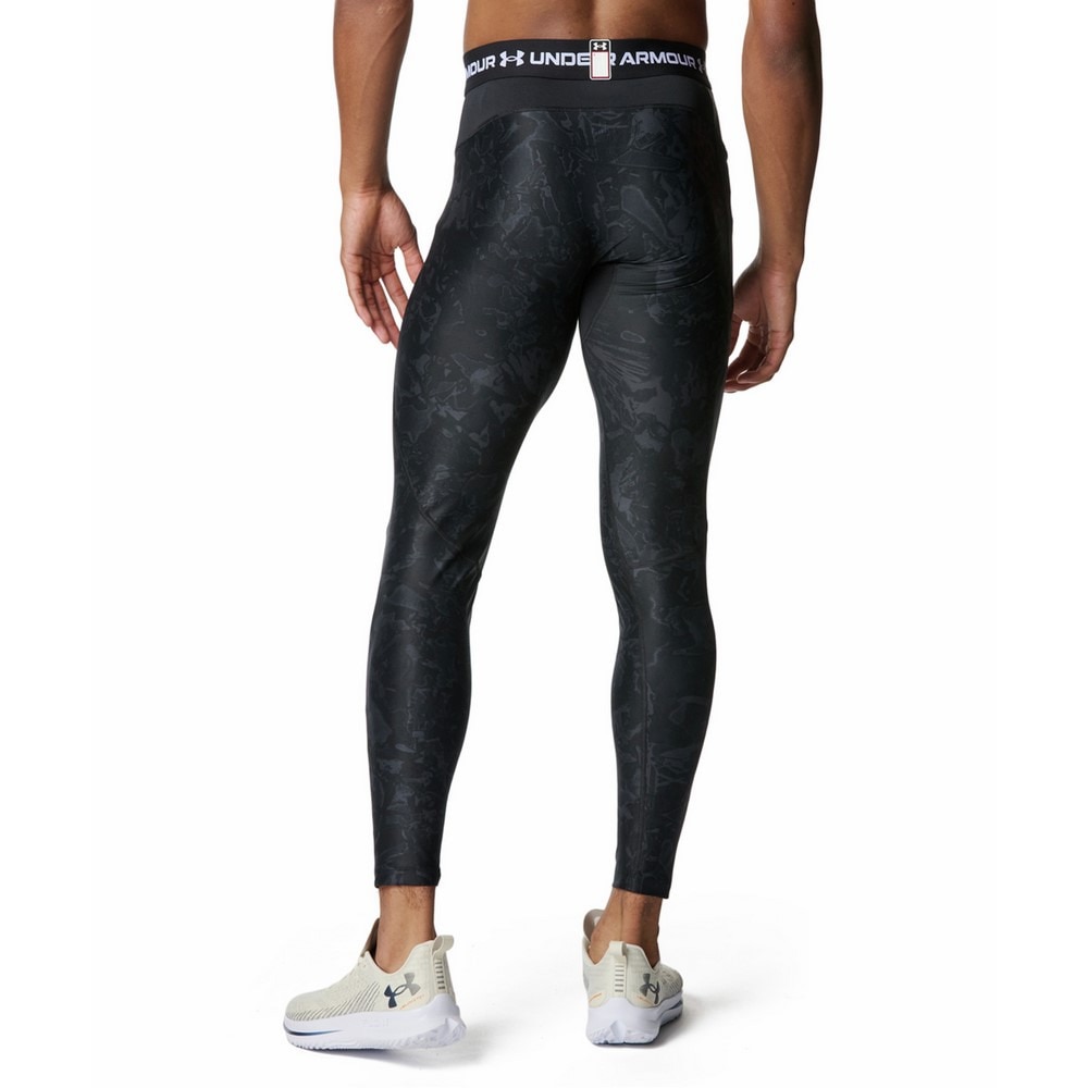 アンダーアーマー（UNDER ARMOUR）（メンズ）ヒートギア カモ レギンス 6007729 001