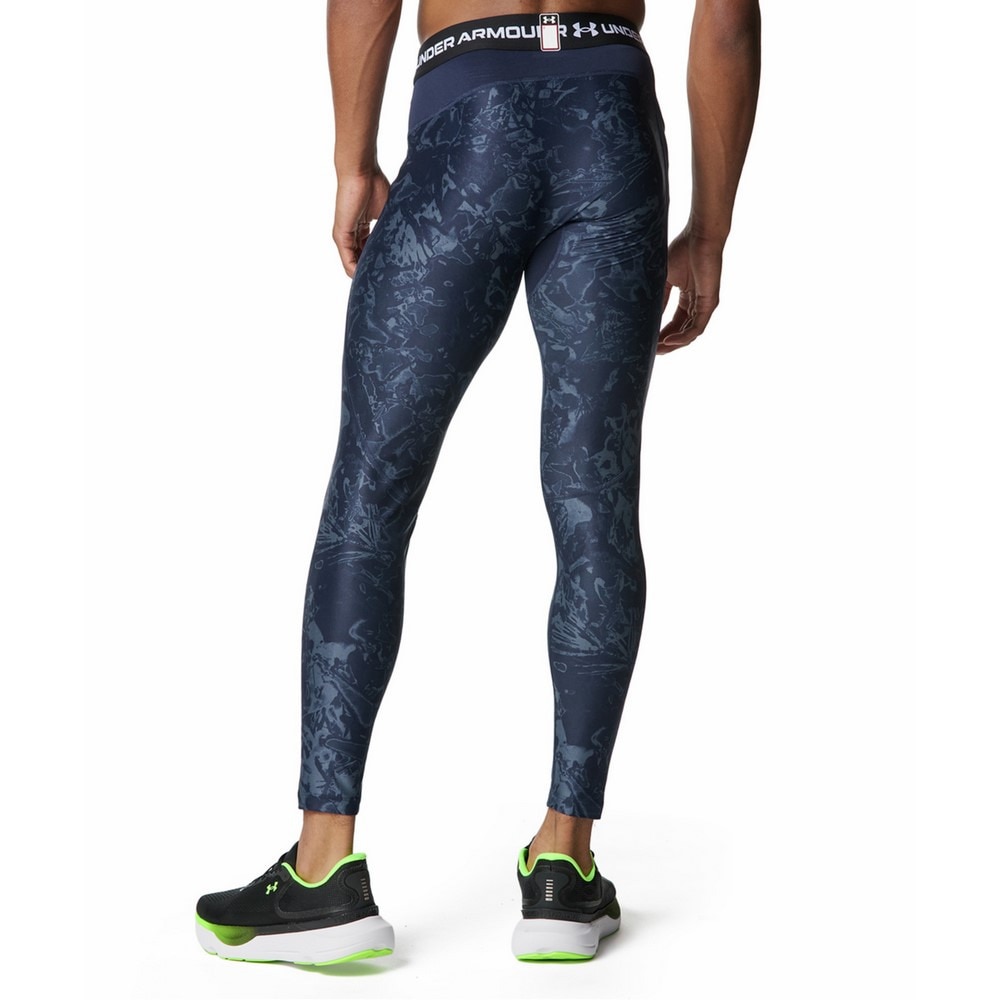 アンダーアーマー（UNDER ARMOUR）（メンズ）ヒートギア カモ レギンス 6007729 410