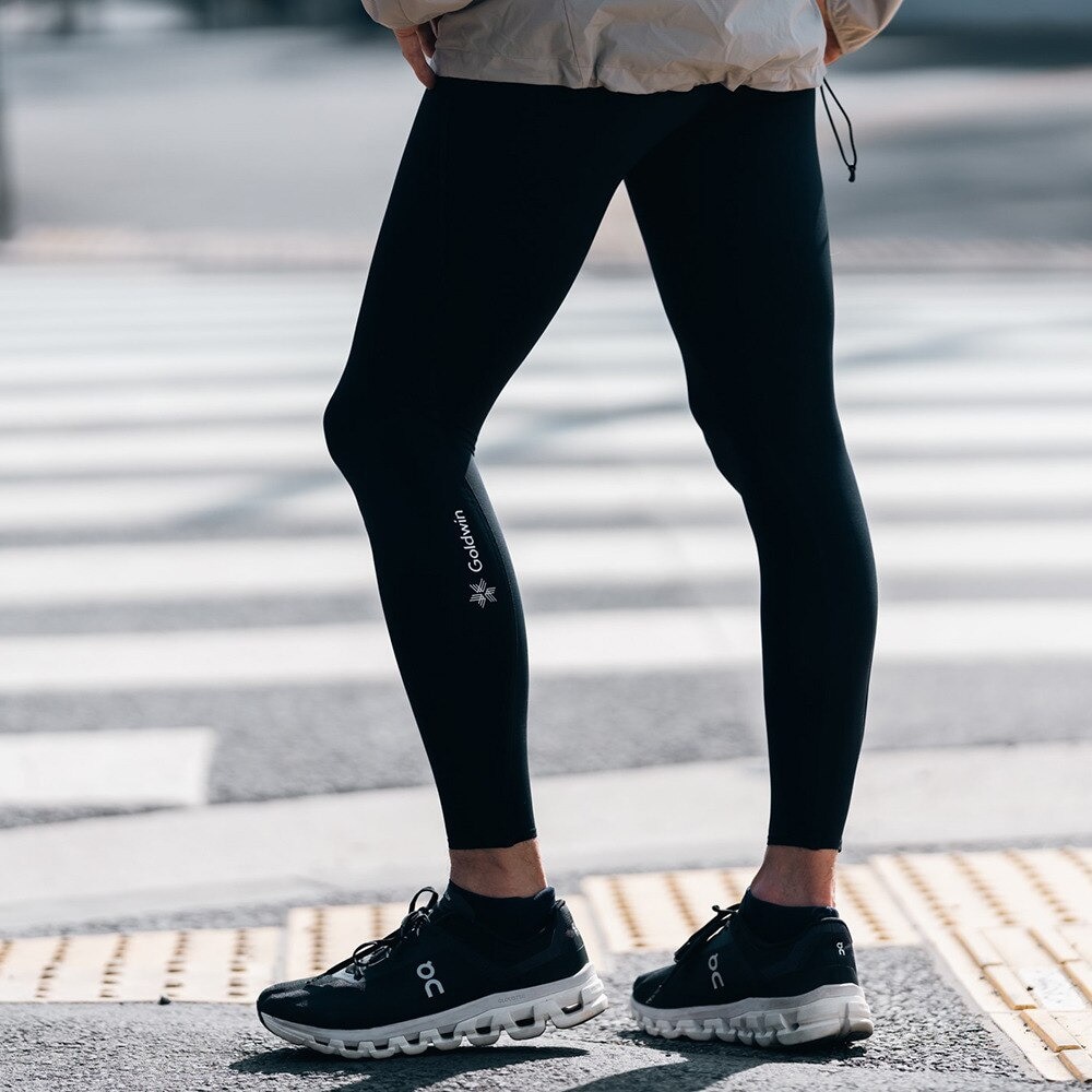 シースリーフィット（C3fit）（メンズ）コンプレッション ロングタイツ GC03355 BK