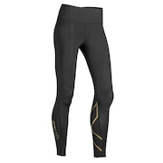 ツー・タイムズ・ユー(2XU)(レディース)MCSクロスミッドライズコンプタイツ WA5367B-BLK/GLD
