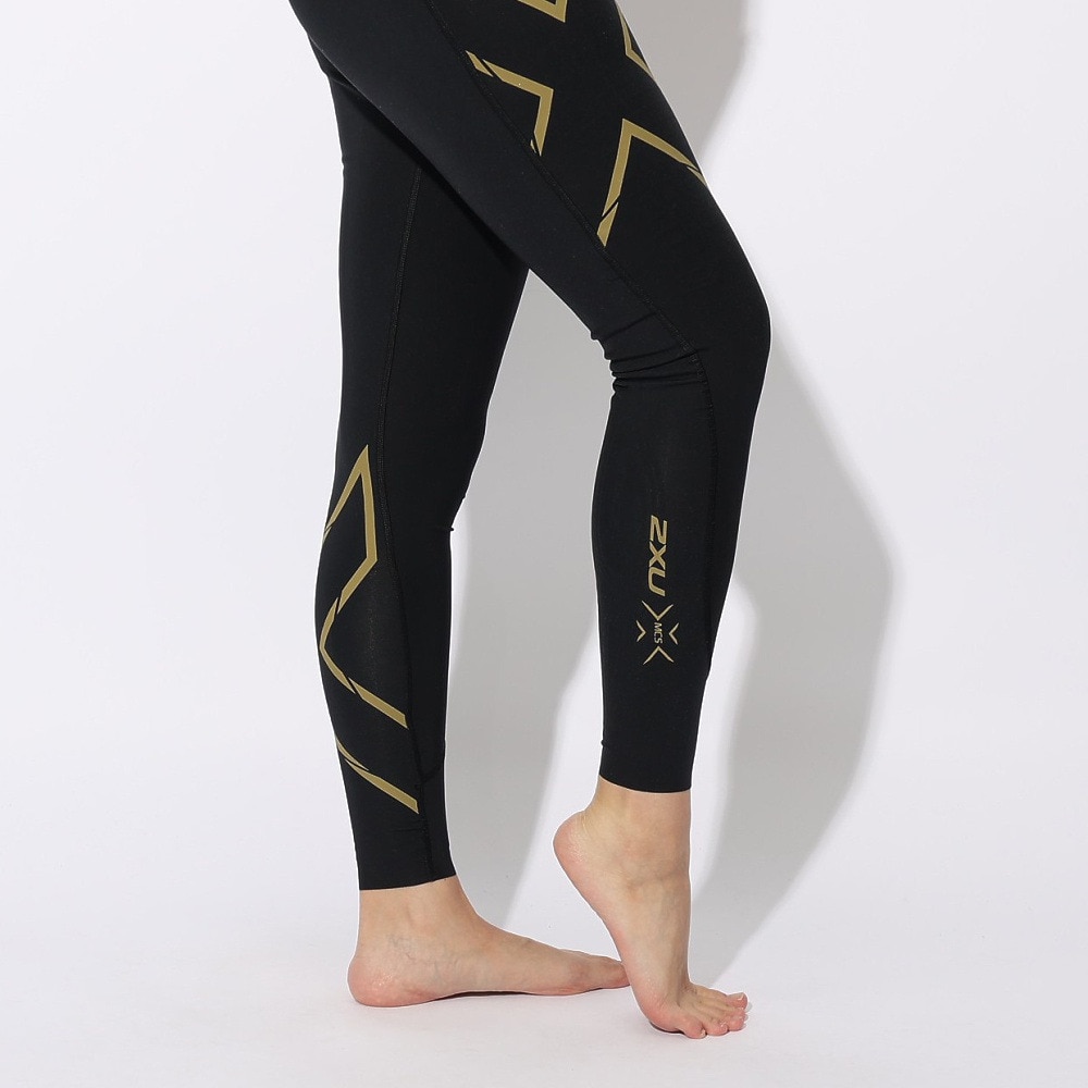 ツー・タイムズ・ユー（2XU）（レディース）ライトスピード MCS ミッドライズ コンプレッションタイツ WA6523B-BLK/GRF