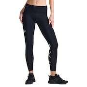 ツー・タイムズ・ユー(2XU)(レディース)タイツ レディース エアロ ハイク ミッドライズ WA6946B-BLK/SRF
