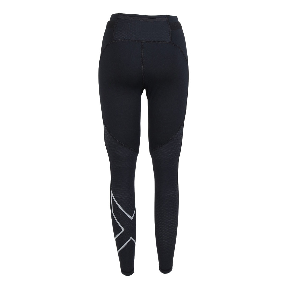 ツー・タイムズ・ユー（2XU）（レディース）エアロメッシュコンプタイツ WA7378B-BLK/SRF