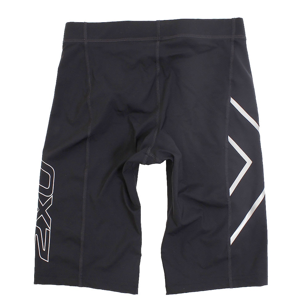 ツー・タイムズ・ユー（2XU）（メンズ）コンプレッション ショーツ MA3851B-BLK/SIL