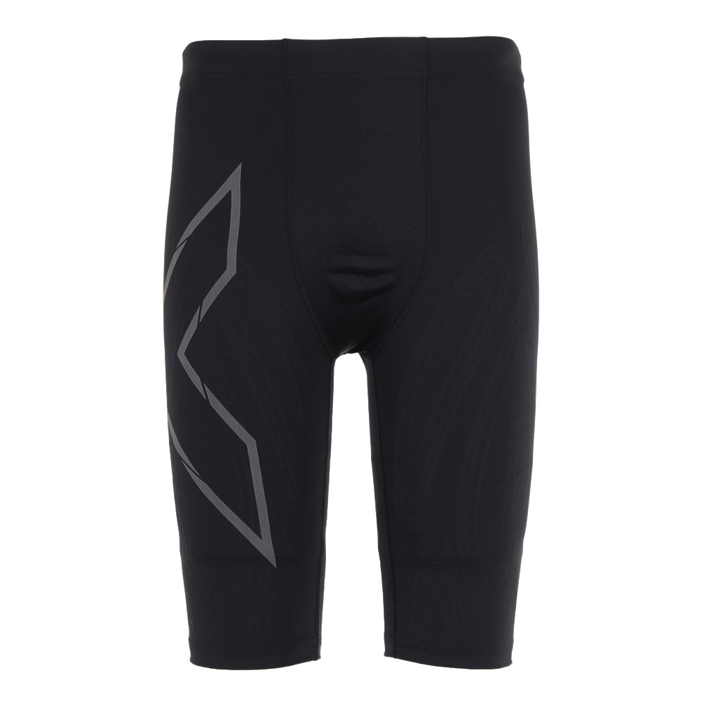 ２ＸＵ MCS ラン コンプレッションショーツG3 MA5331B-BLK/BRF ブラック シルバー Ｓ 217 機能性インナー・タイツ