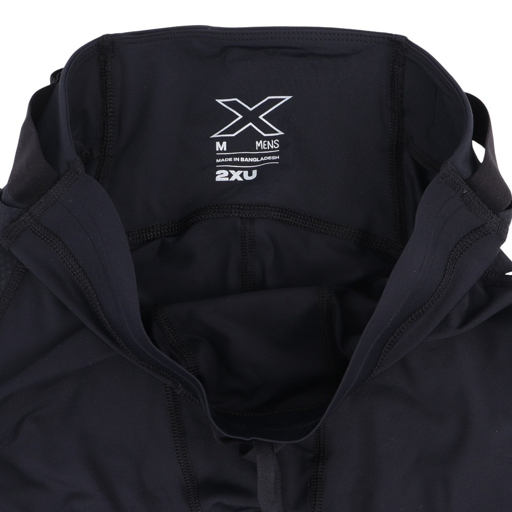 ツー・タイムズ・ユー（2XU）（メンズ）PWX エアロメッシュ コンプレッション ショート MA7374B-BLK/SRF