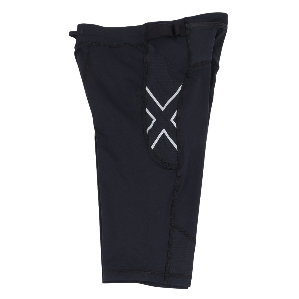 ツー・タイムズ・ユー（2XU）（メンズ）PWX エアロメッシュ コンプレッション ショート MA7374B-BLK/SRF