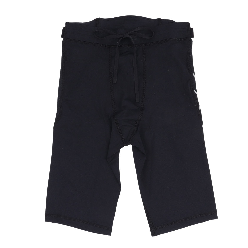 ツー・タイムズ・ユー（2XU）（メンズ）PWX エアロメッシュ コンプレッション ショート MA7374B-BLK/SRF