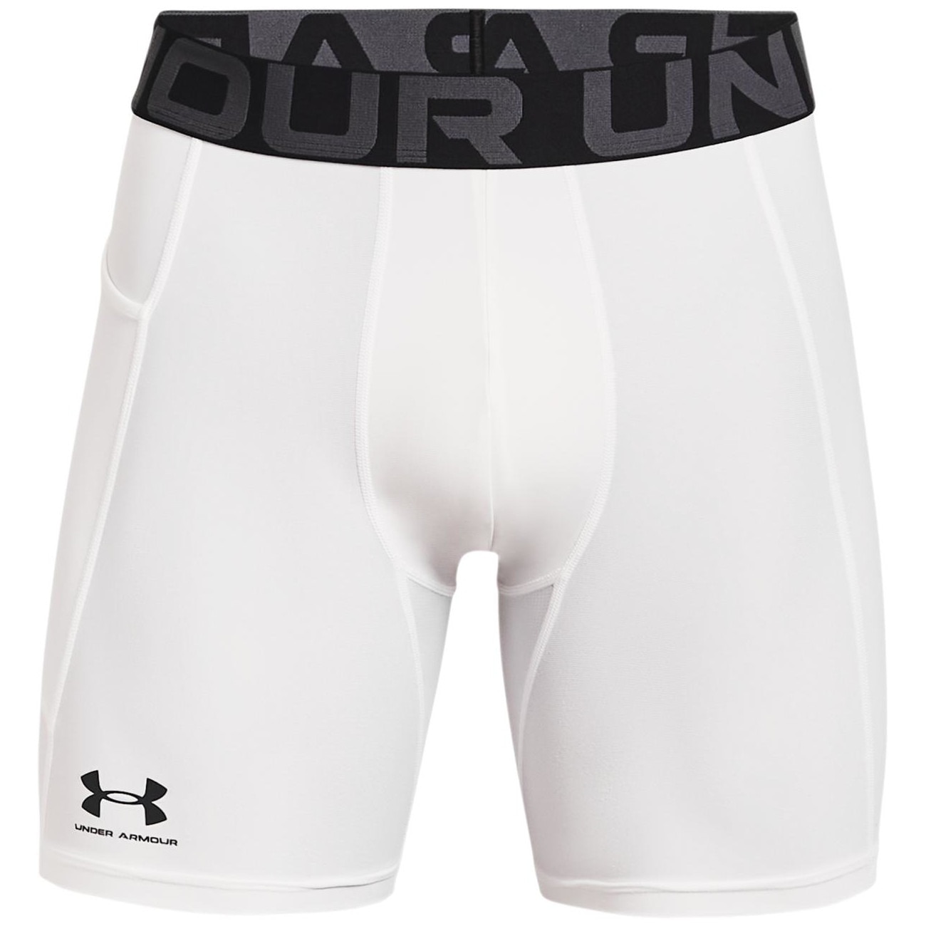 アンダーアーマー（UNDER ARMOUR）（メンズ）ヒートギア(夏向け) ショーツ 1361596 100 速乾 ホワイト