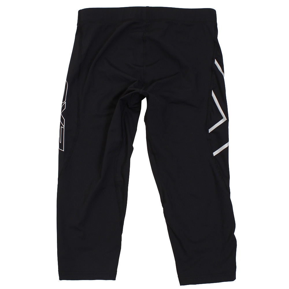 ツー・タイムズ・ユー（2XU）（レディース）コンプレッション 3/4タイツ WA4175B-BLK/SIL