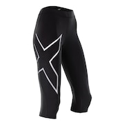 ツー・タイムズ・ユー（2XU）（レディース）コンプレッション 3/4タイツ WA4175B-BLK/SIL