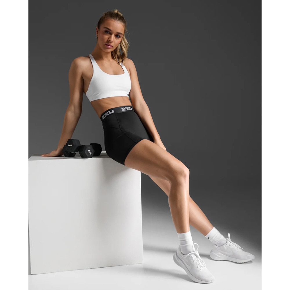 ツー・タイムズ・ユー（2XU）（レディース）エヴリディ 3インチ コンプレッションショート WA7333B BLK/BLK