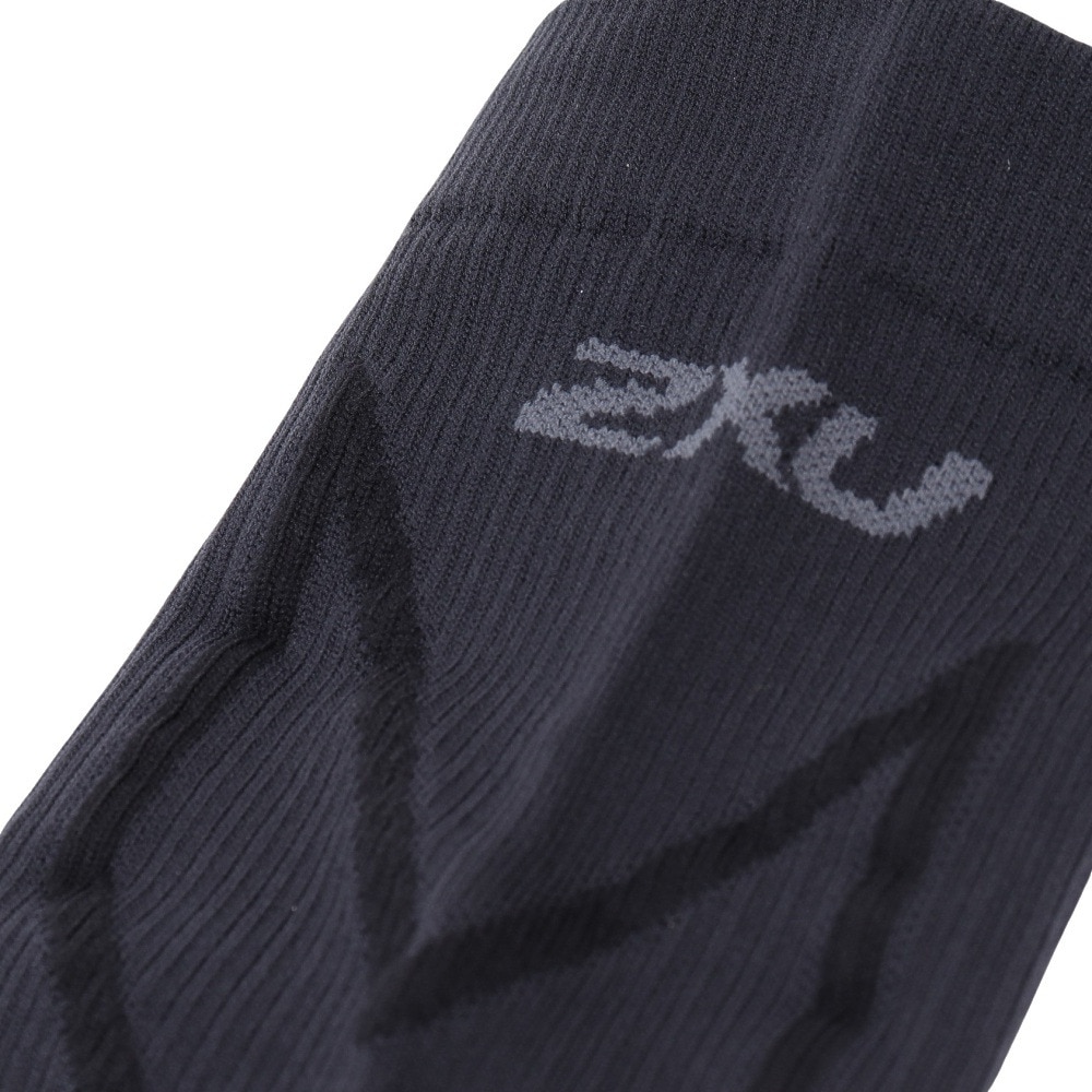 ツー・タイムズ・ユー（2XU）（メンズ、レディース）PWX コンプレッション カーフスリーブ UA5458B-TTM/BLK