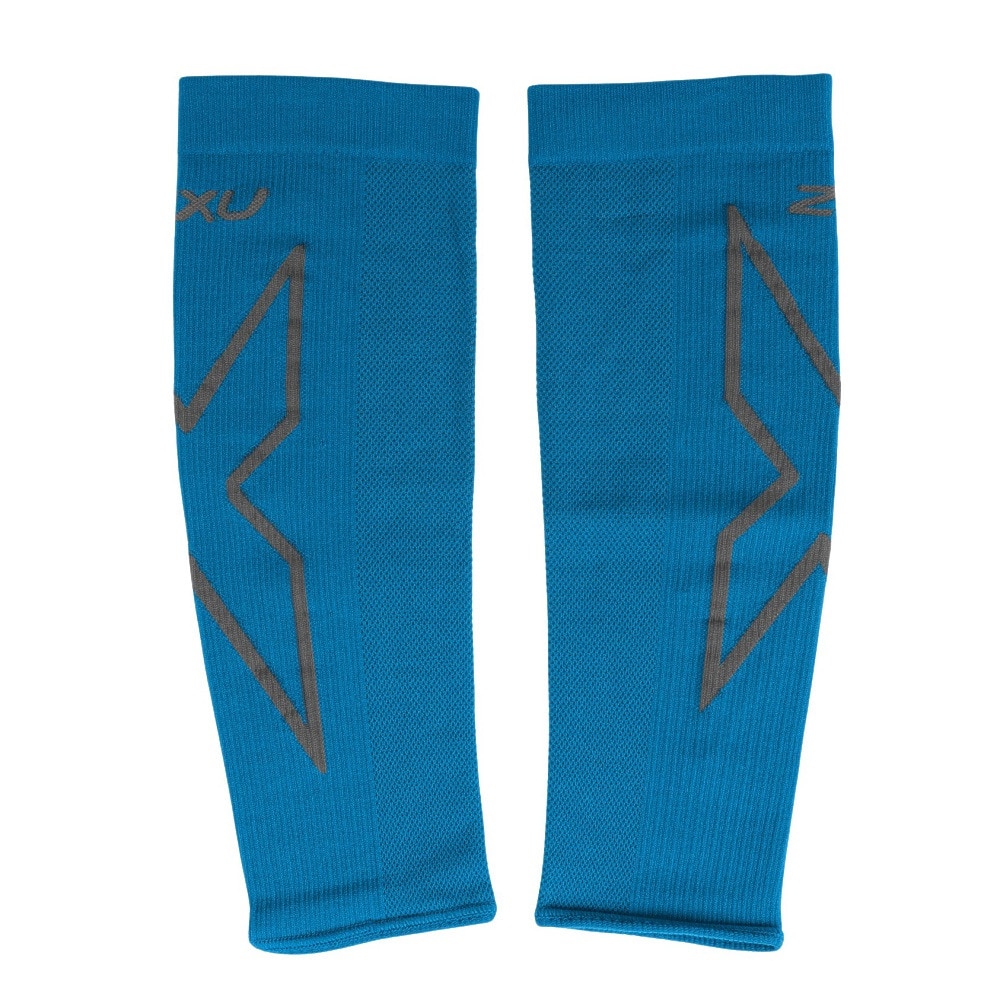 ツー・タイムズ・ユー（2XU）（メンズ、レディース）PWX コンプレッション カーフスリーブ UA5458B-VBB/GRY