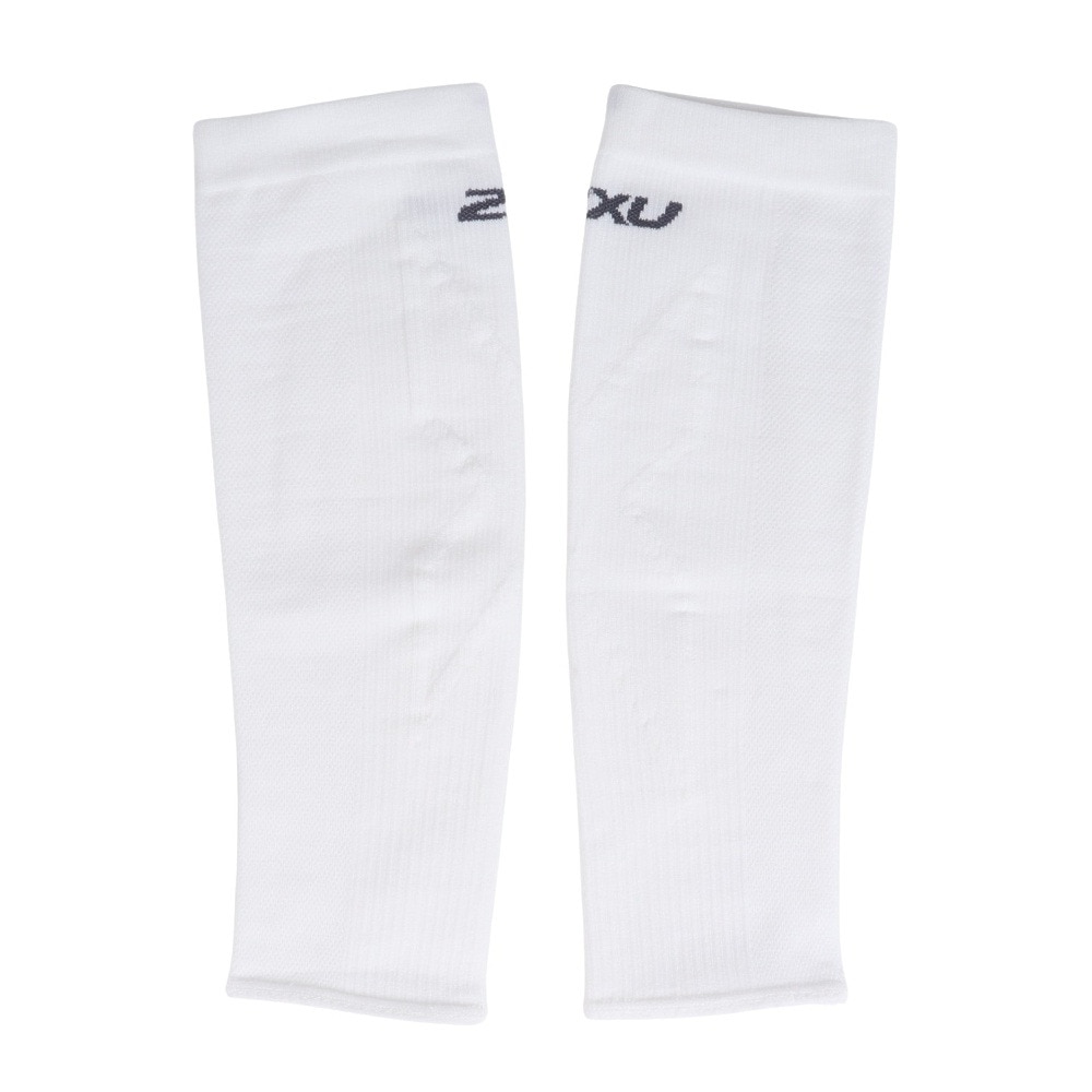 ツー・タイムズ・ユー（2XU）（メンズ、レディース）PWX コンプカーフスリーブ UA5458B-WHT/WHT