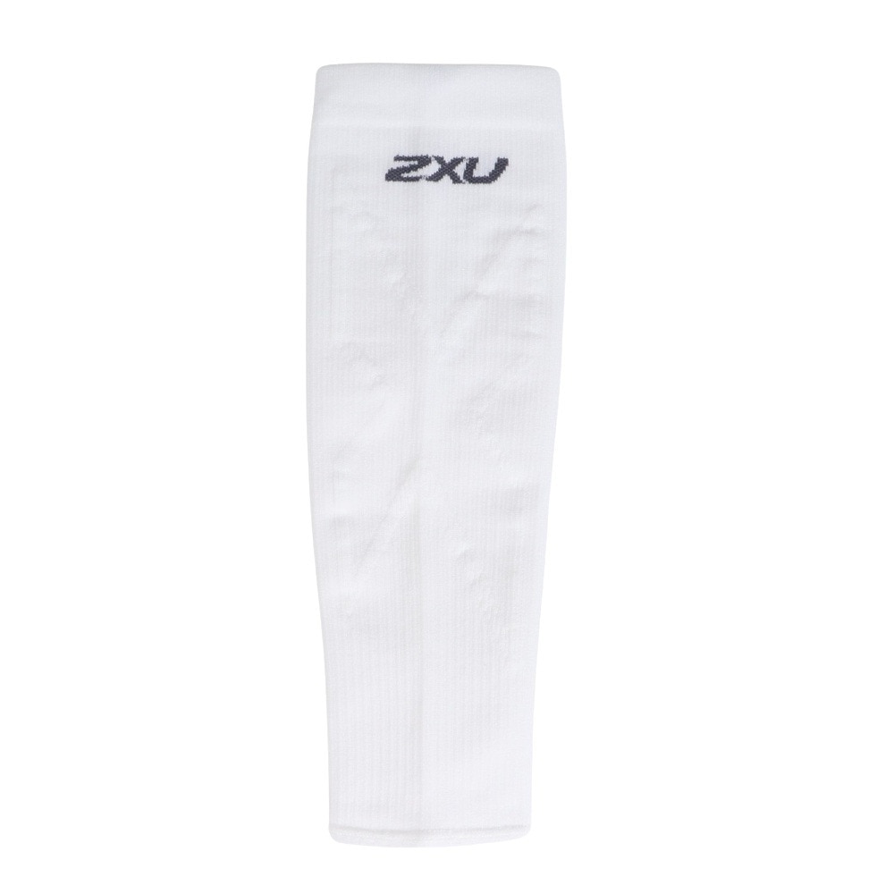 ツー・タイムズ・ユー（2XU）（メンズ、レディース）PWX コンプカーフスリーブ UA5458B-WHT/WHT