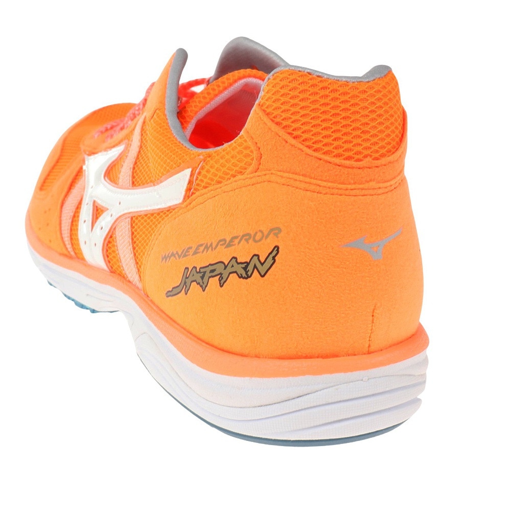 ミズノ（MIZUNO）（メンズ、レディース）ランニングシューズ ウエーブ エンペラー ジャパン 4 オレンジ U1GD192061 スニーカー  トレーニング マラソン 軽量