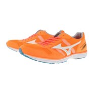 (メンズ、レディース)ランニングシューズ ウエーブ エンペラー ジャパン 4 オレンジ U1GD192061 スニーカー トレーニング マラソン 軽量