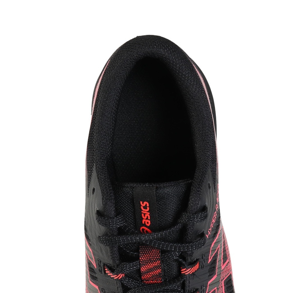 アシックス（ASICS）（メンズ、レディース）ランニングシューズ ハイパーレーサー ブラック レッド 1093A233.001 スニーカー マラソン