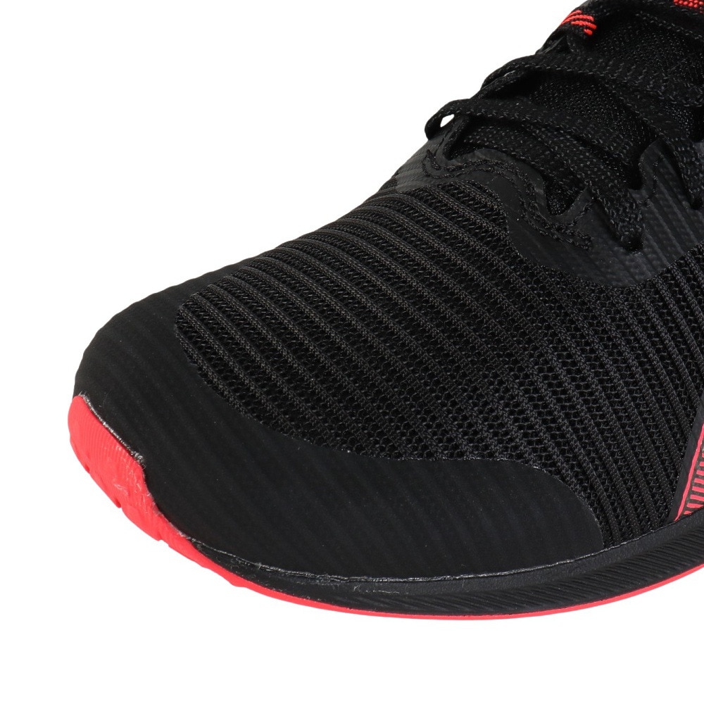 アシックス（ASICS）（メンズ、レディース）ランニングシューズ ハイパーレーサー ブラック レッド 1093A233.001 スニーカー マラソン