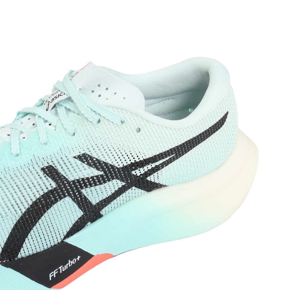 アシックス（ASICS）（メンズ、レディース）ランニングシューズ メタスピードエッジパリ ブルー ブラック 1013A124.400 スニーカー 軽量