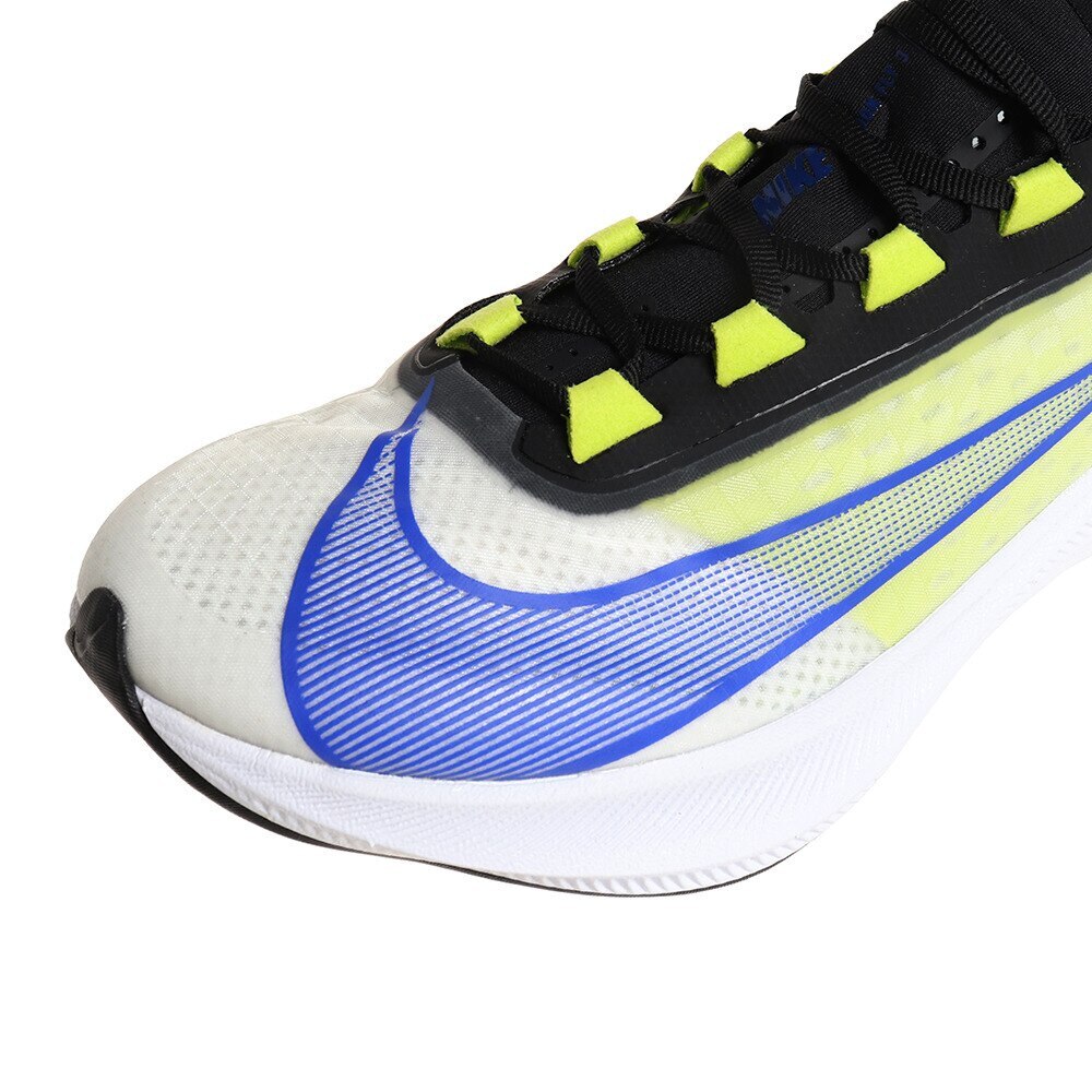 ナイキ（NIKE）（メンズ）ランニングシューズ ズームフライ3 AT8240-104 厚底 エキデンパック レースシューズ カーボン マラソン