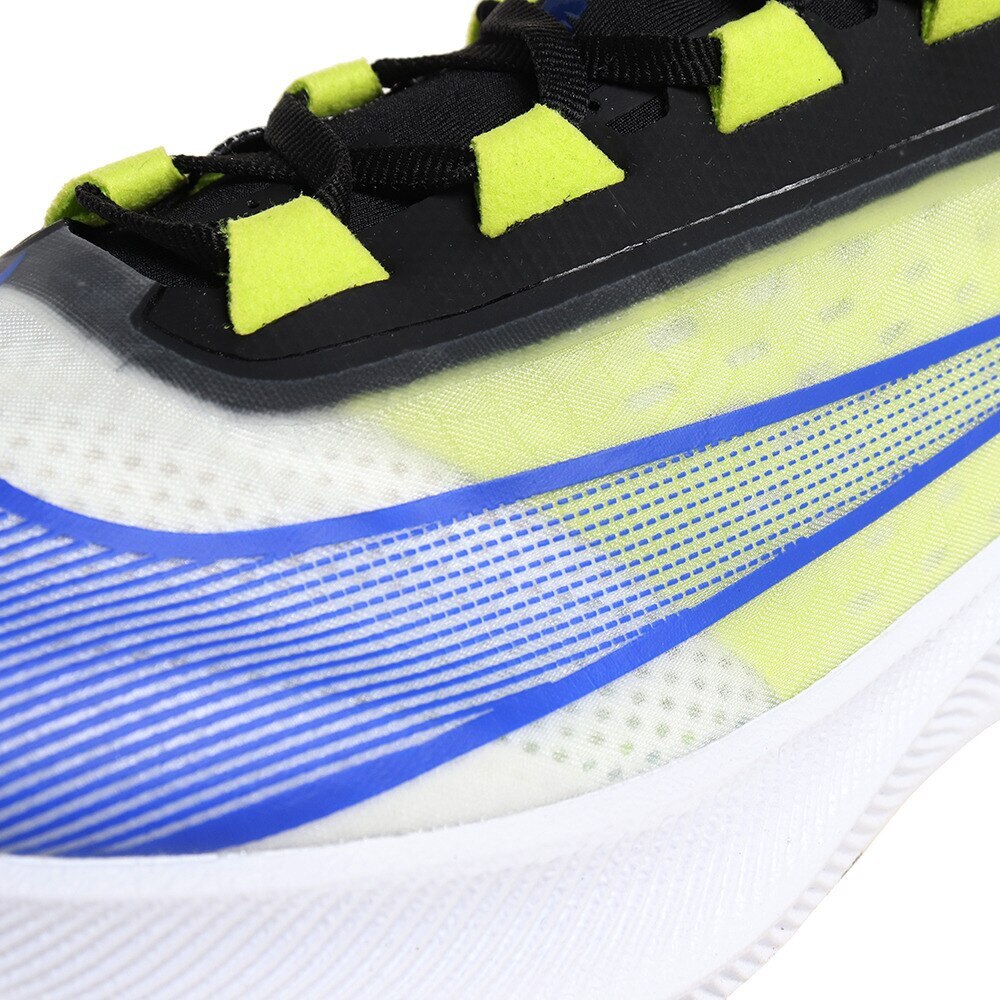 ナイキ（NIKE）（メンズ）ランニングシューズ ズームフライ3 AT8240-104 厚底 エキデンパック レースシューズ カーボン マラソン