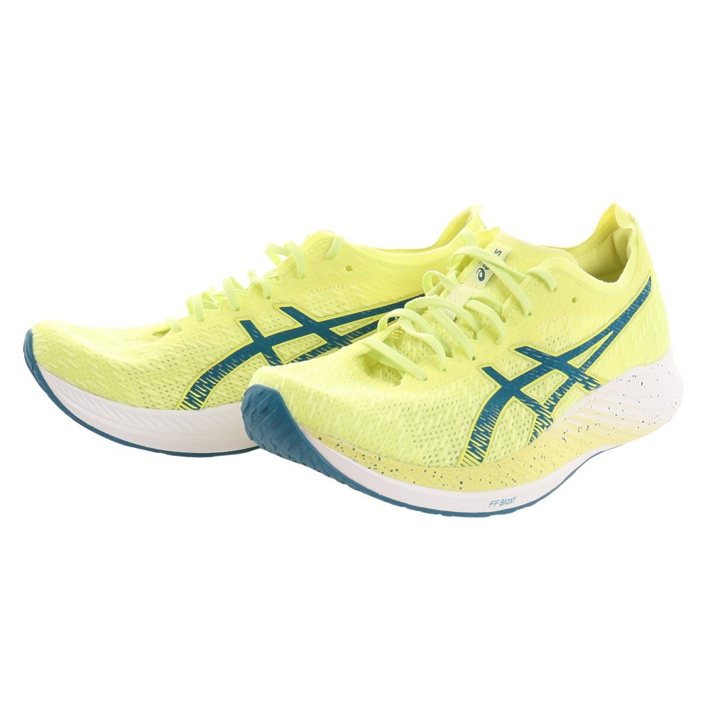 アシックス（ASICS）（メンズ）ランニングシューズ マジックスピード フラッシュ イエロー 1011B026.750 スニーカー ジョギング 駅伝  部活 マラソン