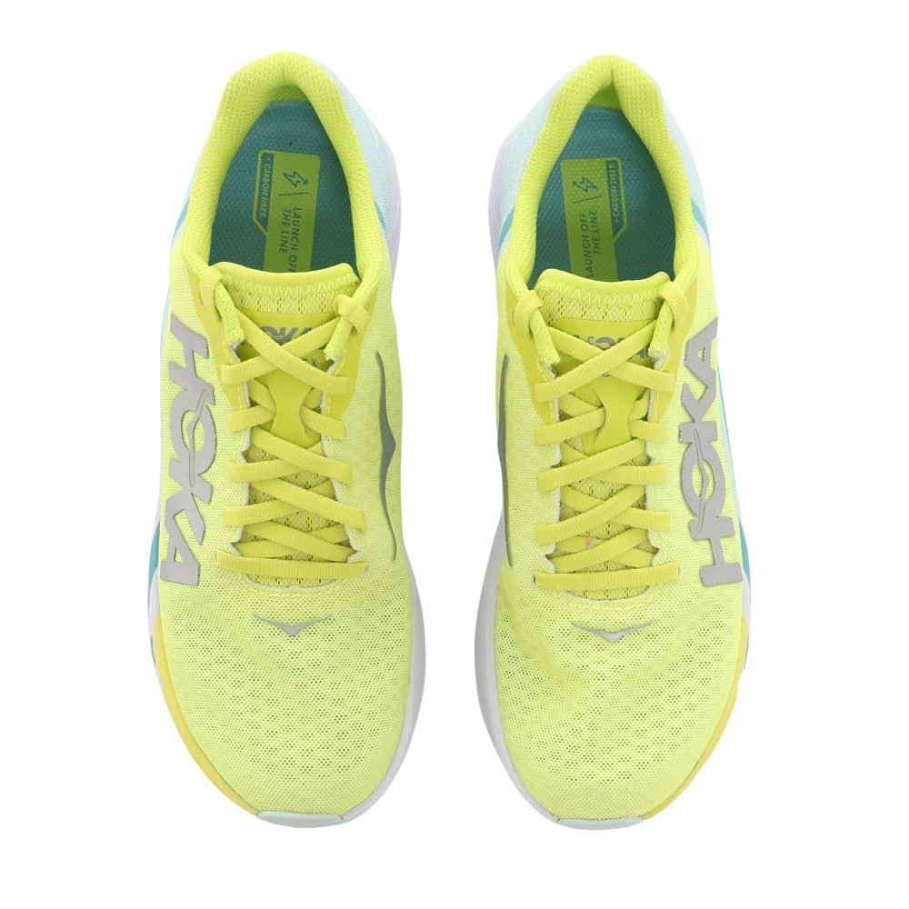 ホカ(HOKA)(メンズ)ランニングシューズ メンズ イエロー ロケット