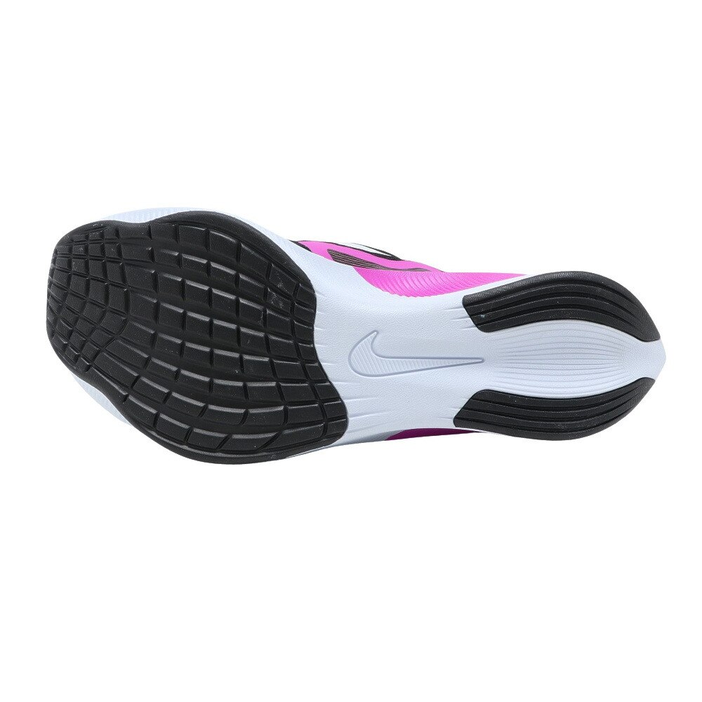 ナイキ（NIKE）（メンズ）ランニングシューズ ズームフライ 4 ブラック バイオレット CT2392-004 スニーカー ジョギング トレーニング 厚底 駅伝 マラソン ★★★
