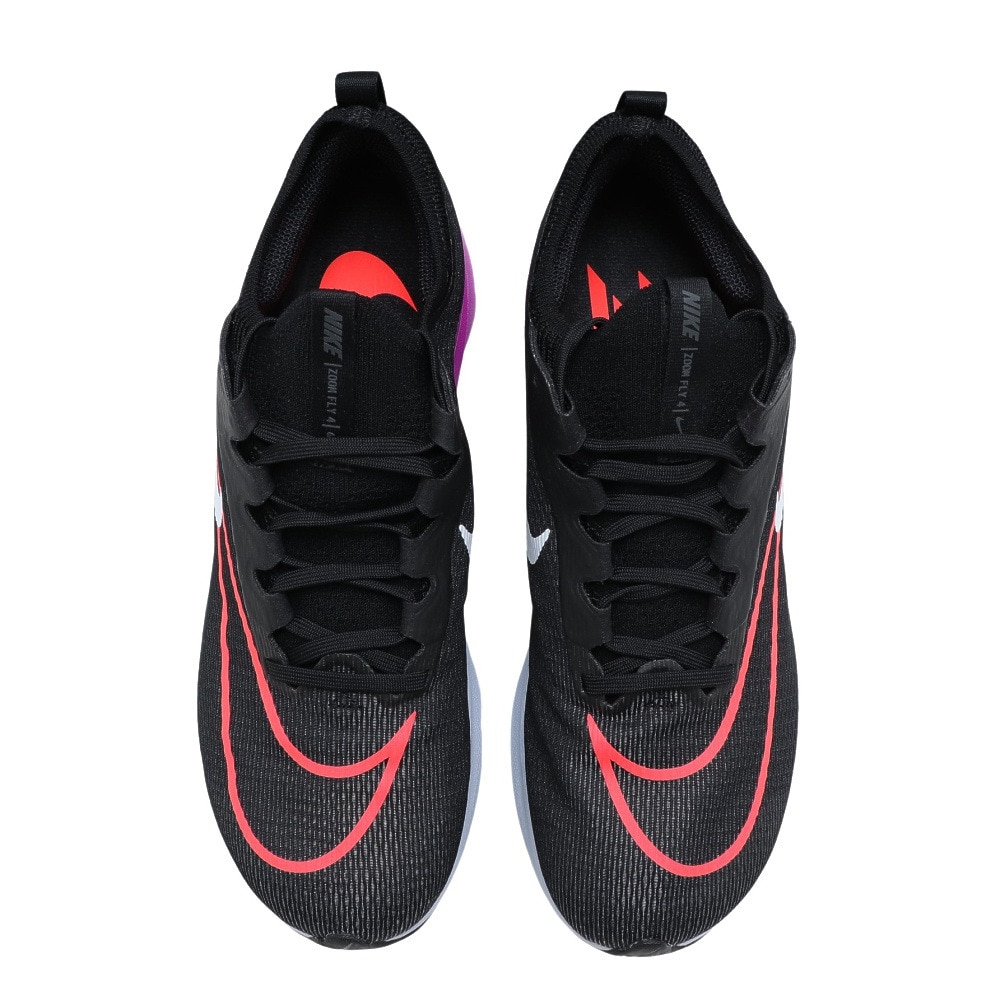 ランニングシューズ NIKE ZOOM FLY 4（26.5cm）ブラック